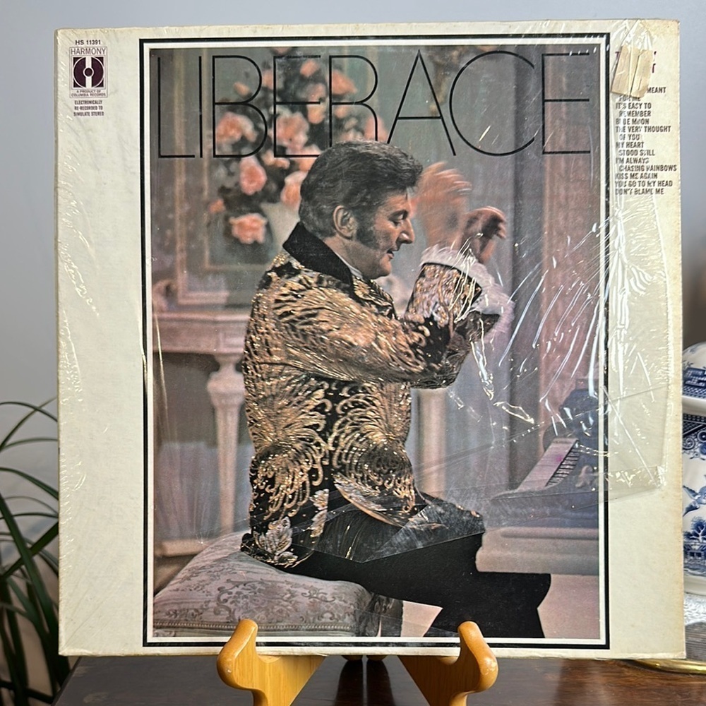 The Very Thought of You" by Liberace Vintage Vinyl Record LP from the 70s
